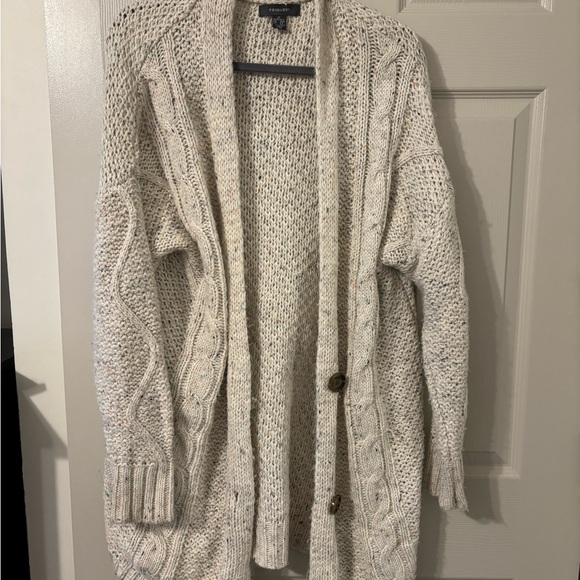 Primark Sweaters - Primark Cream Knit Cardigan